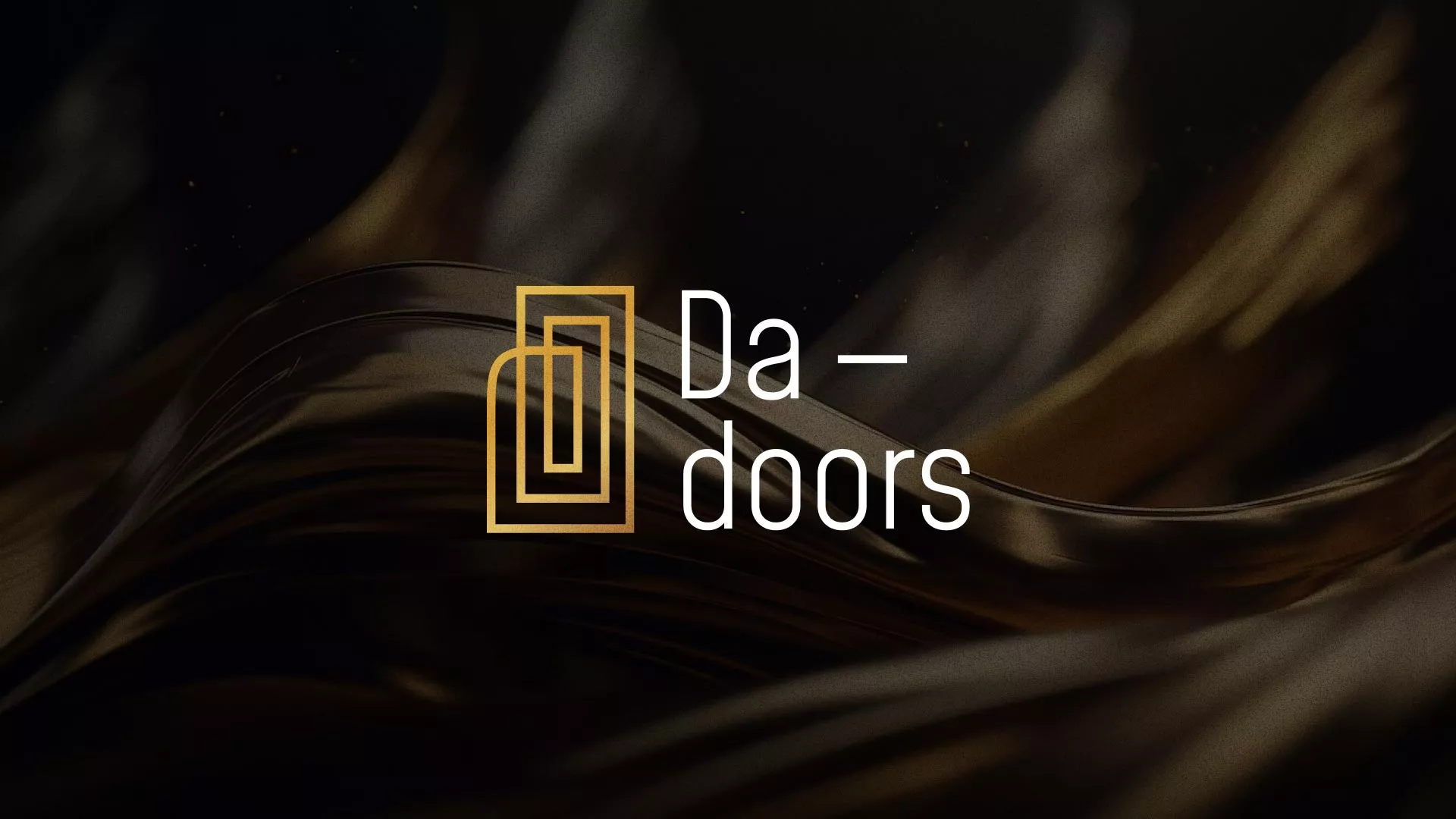 Разработка логотипа для компании «DA-DOORS» в Таре